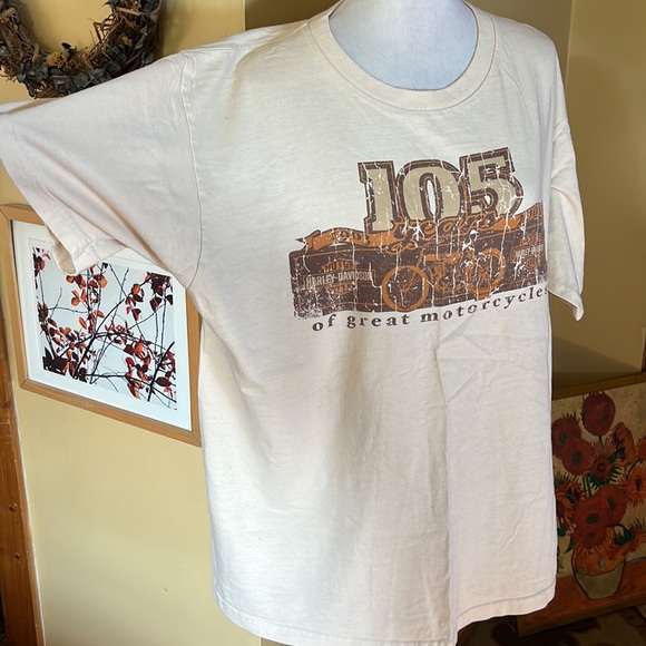 '08 HARLEY DAVIDSON Size XXL 2-side 105 Years of Great Motorcycles STURGIS Rally - Picture 11 of 14